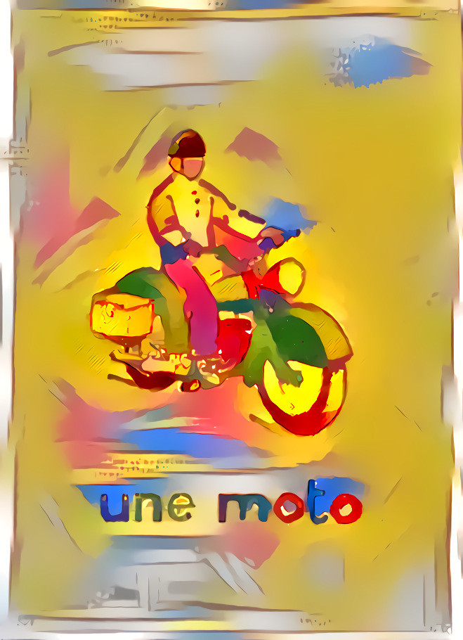 Une moto