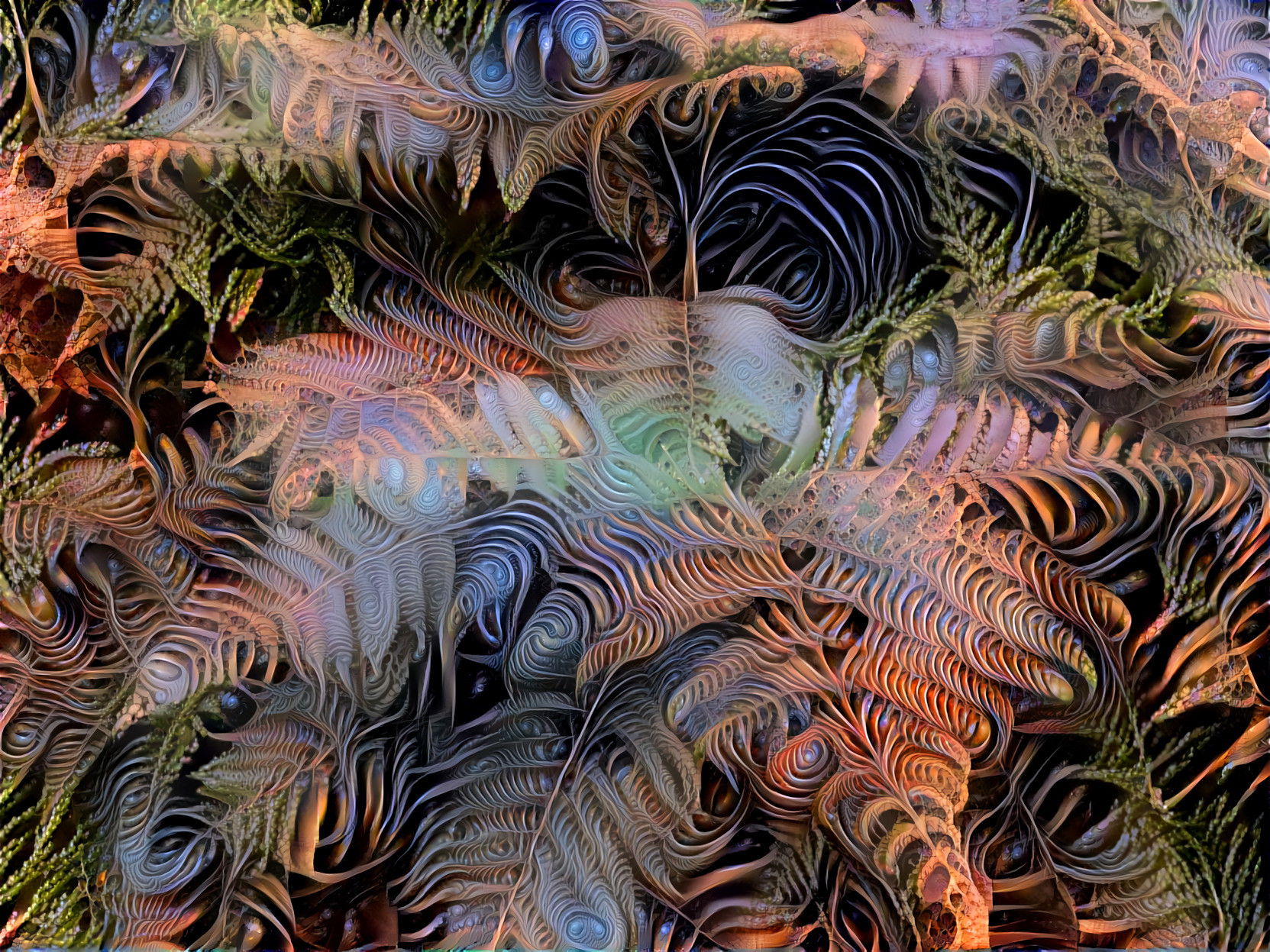 Psychedelic Ferns