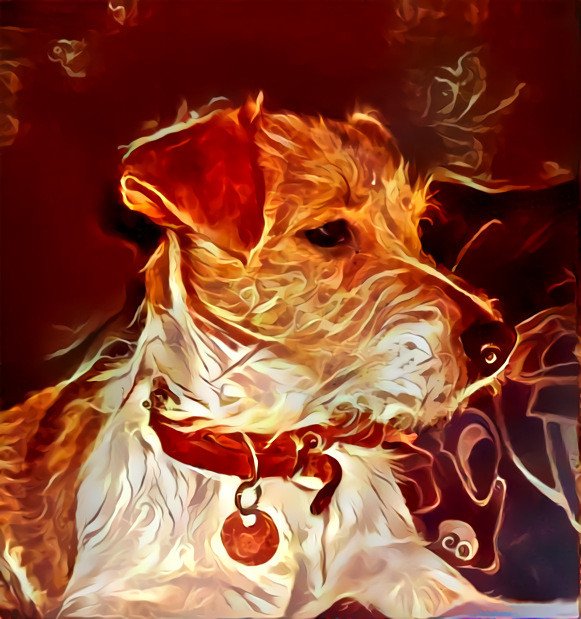 Fiery Doggo