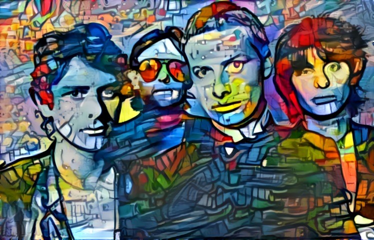 XTC, 1980 (graffiti experiment #3)