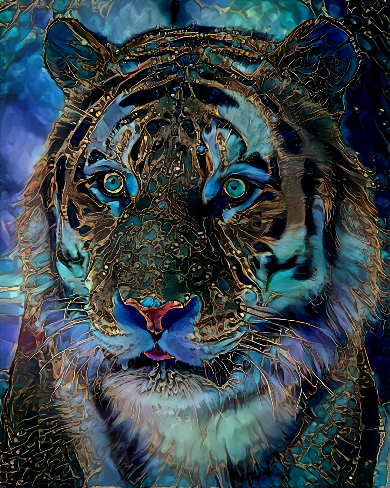 Blue Tiger