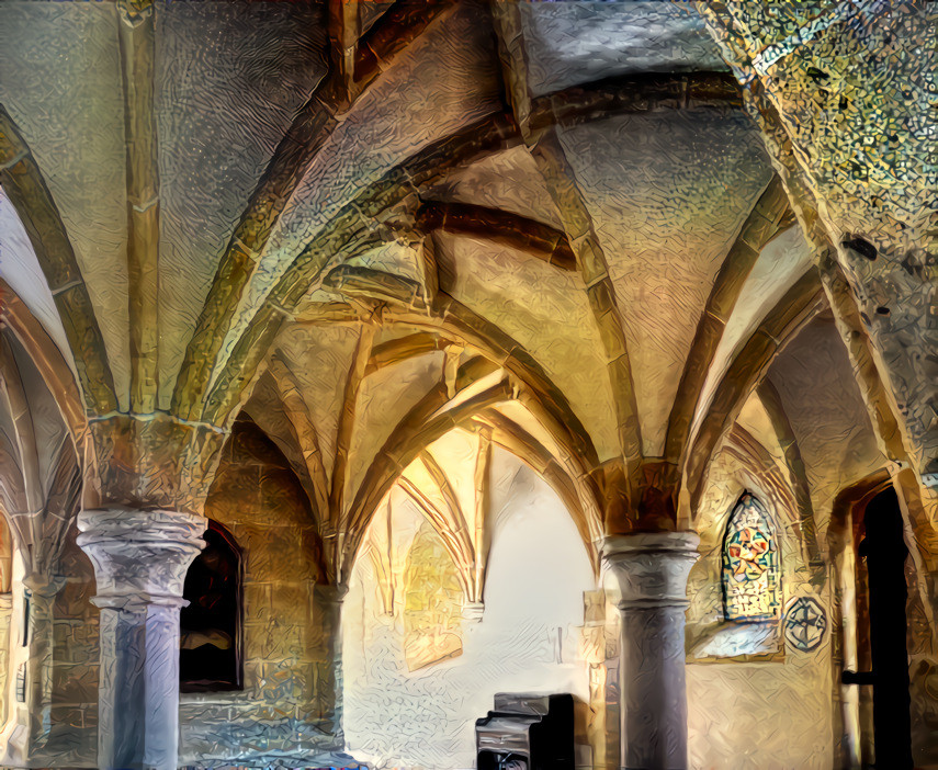 In the cathedral of Maria Saal, Carinthia, Austria