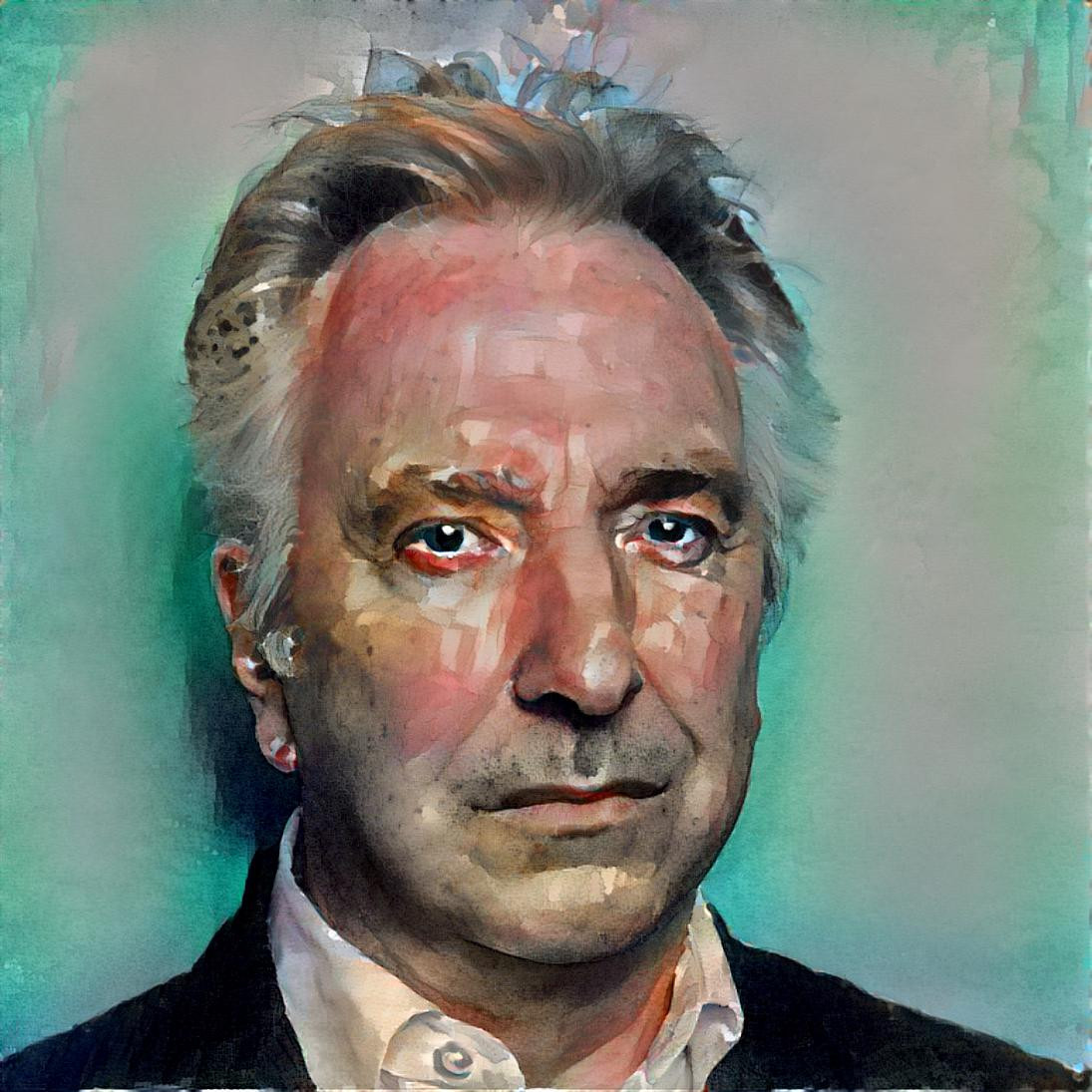 Portrait of Alan Rickman