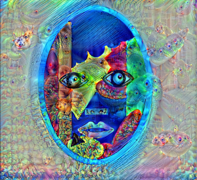 Masks 1 Deep Dream