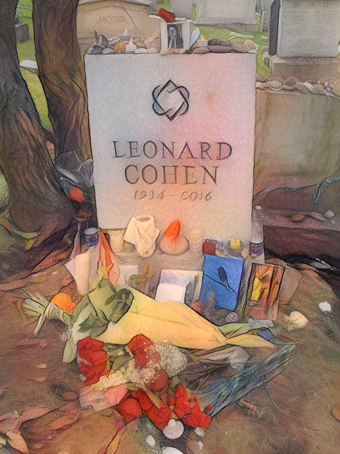 Leonard Cohen Grave Site