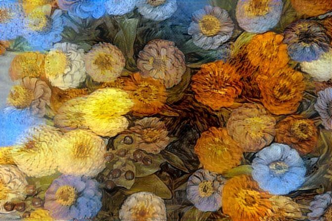 Van Gogh Zinnia