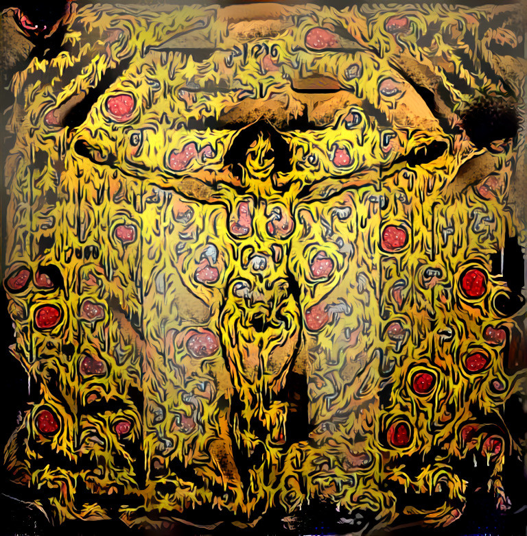 vitruvian woman.. extra cheese!