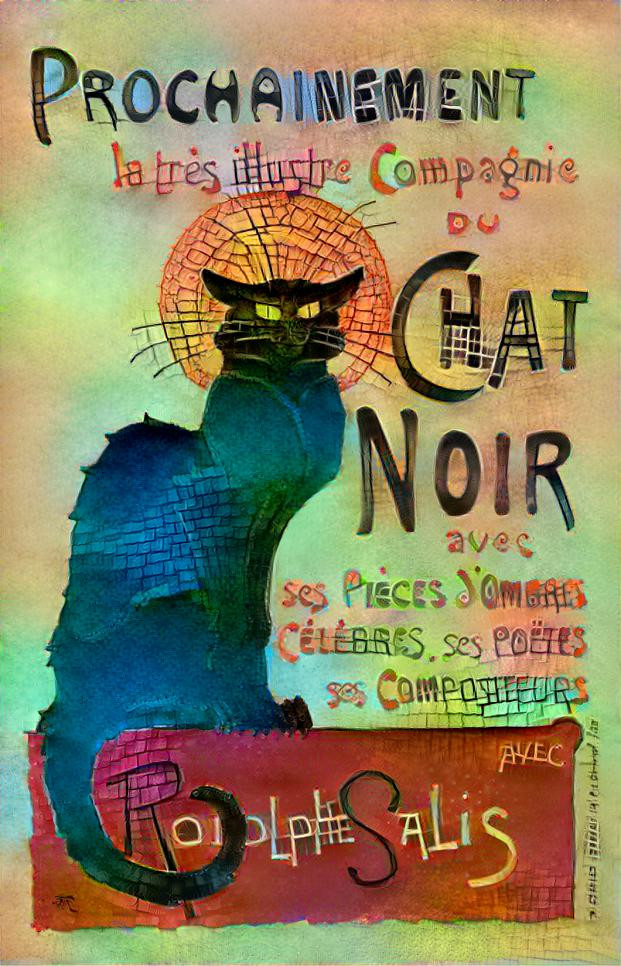 Alexandre Steinlen: Chat Noir