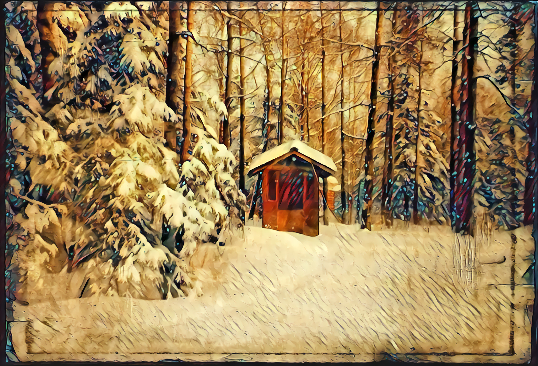 Matanuska Cabin Outhouse