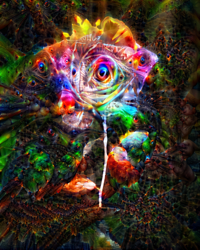 Queen Rose Deep Dream