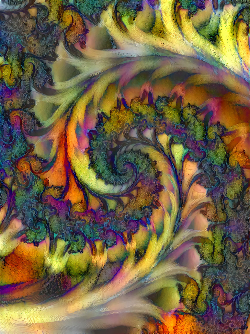 Orig. fractal image by Marc Librescu October 9, 2018