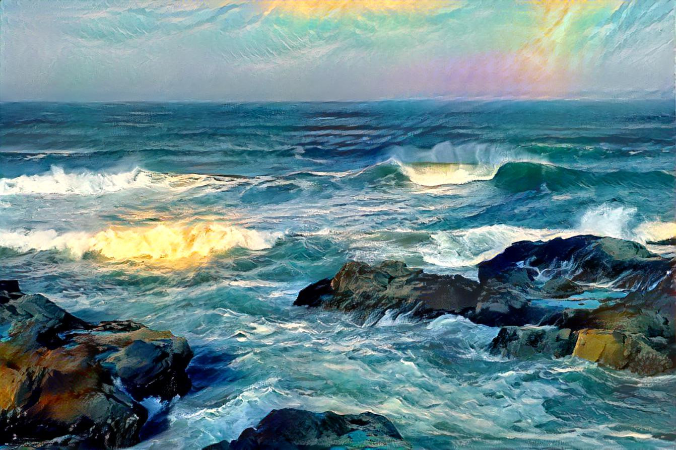 Pacific Ocean Seascape