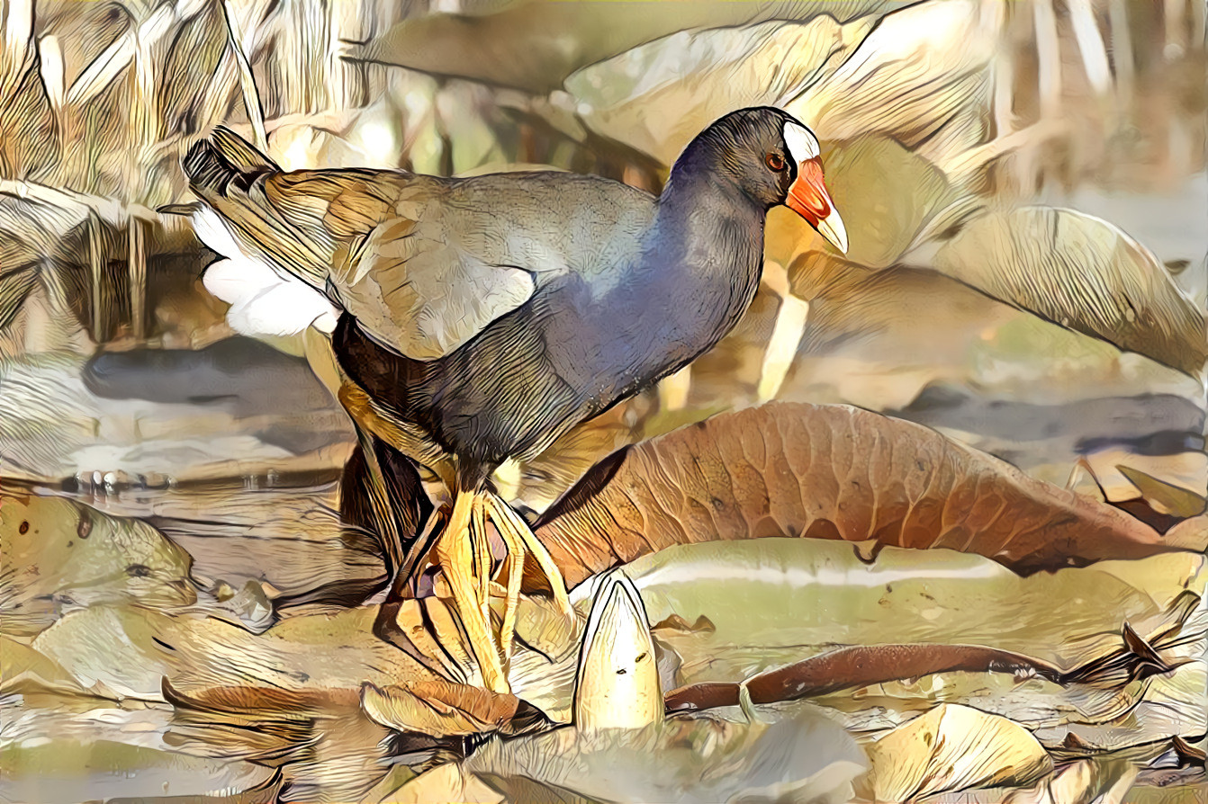 Big Legs (western swamphen)