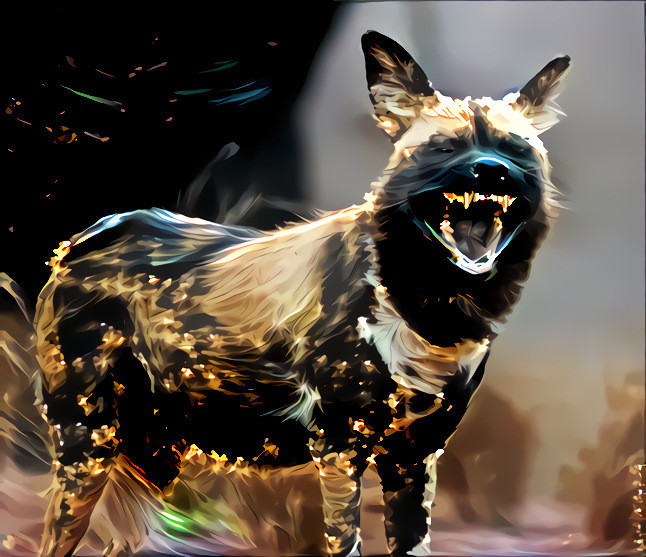 African painted dog