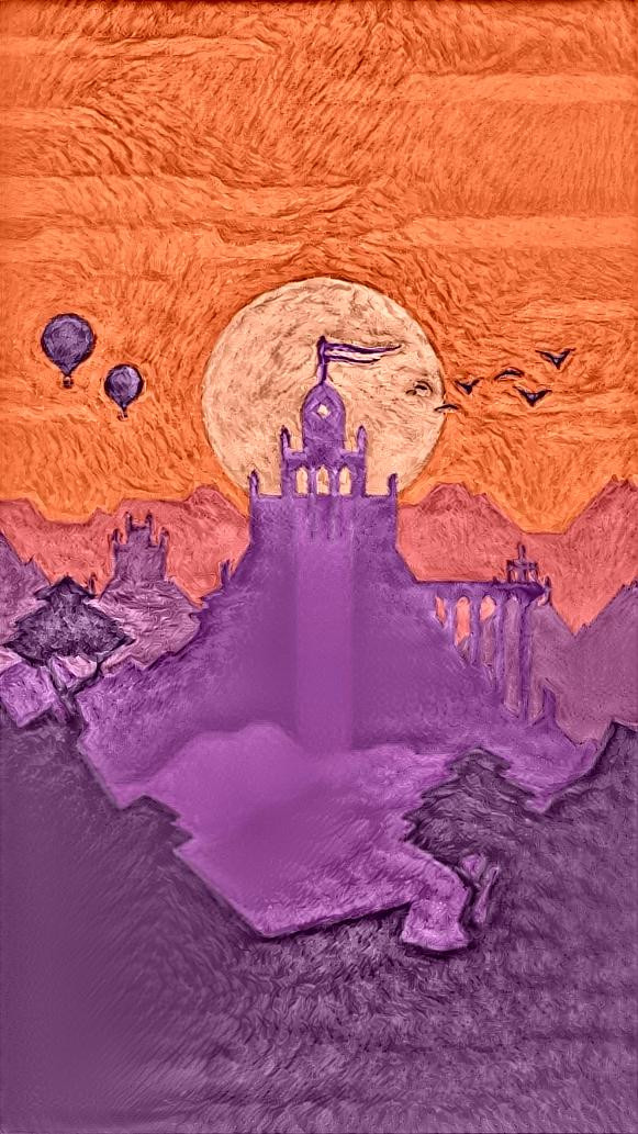 Van Gogh Style Alto's Odyssey