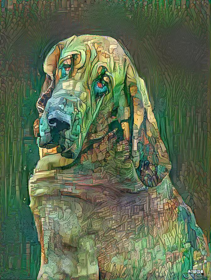 Moj bloodhound girl LORENZA
