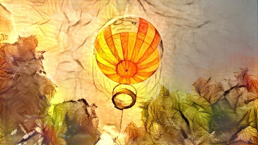 Autumn Style - Conner Prairie Hot Air Balloon By Kurt Beard