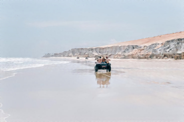 ... praias infinitas do Ceará (Brasil)