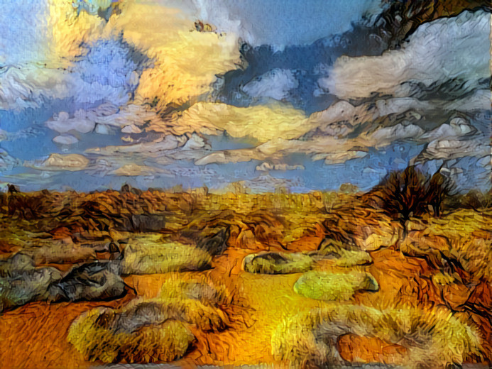 Vincent van Gogh Visits the Australian Outback 3.