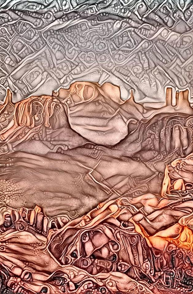 Strange Desert Landscape