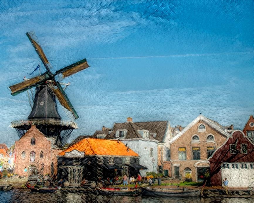 Haarlem Molen de Adriaan