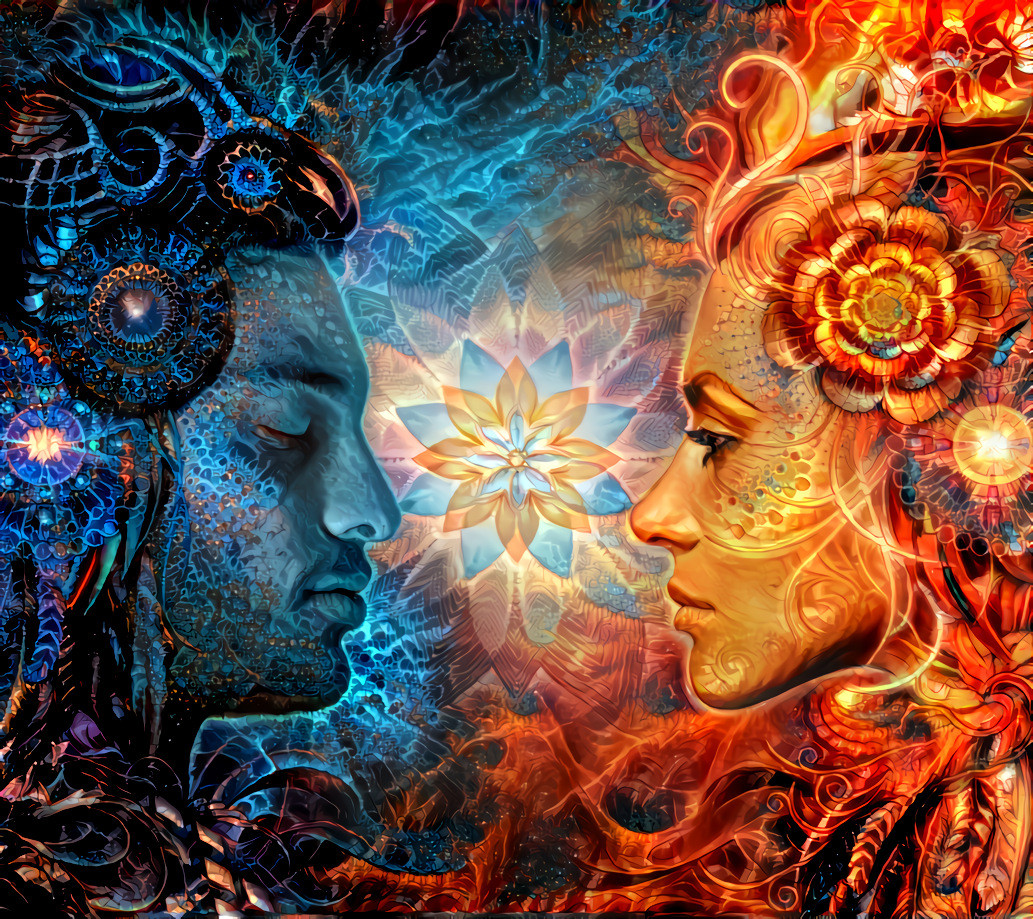 ~Twin Flame~ Source image- Beldizart Diamond Mosaic Set / Style introduced by Zona Mutante