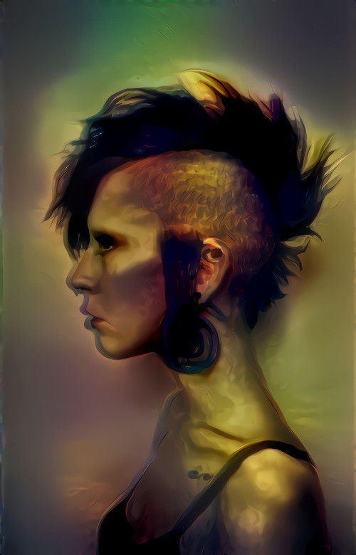 Girl With The Punk Earring