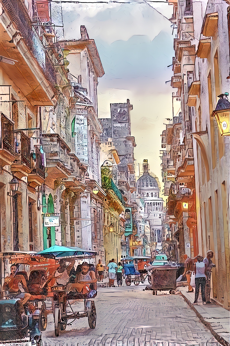 Havana Sreet scene - Photo courtesy of Lynda Hinton, Unsplash