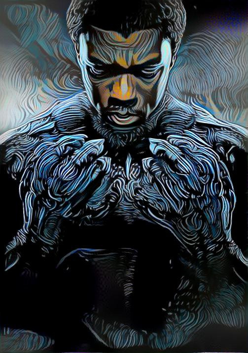 Black & Blue Panther