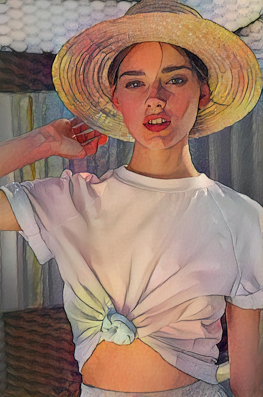 Girl in a Hat