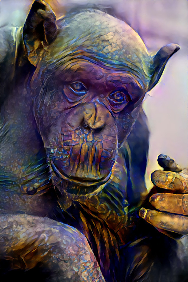 REDREAMING EXTINCTION SERIES: Chimpanzee