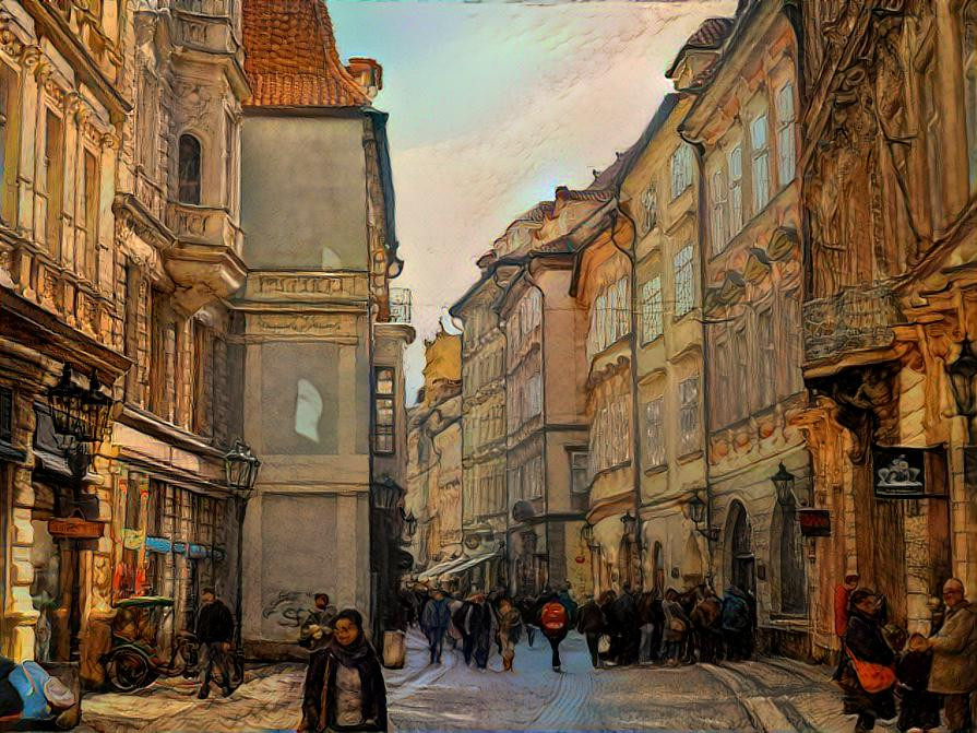 Prague - old street v2