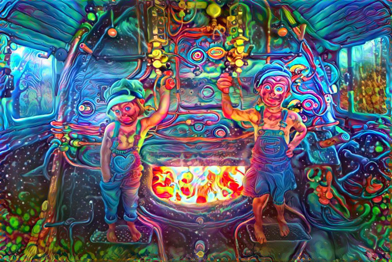 Psychedelic children of the hellfire