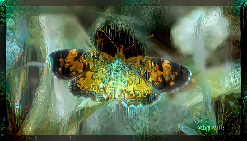 Redreaming Butterfly in Bronze  © Redreamer Base image