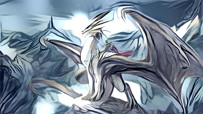 Icy dragon