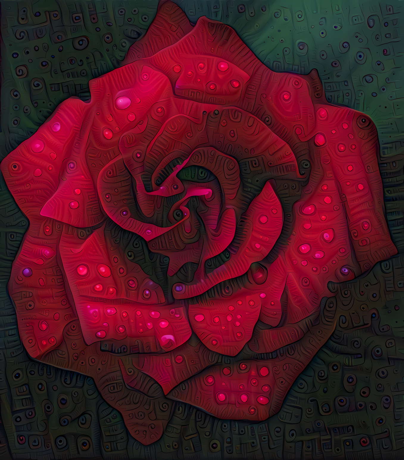 Wet Rose