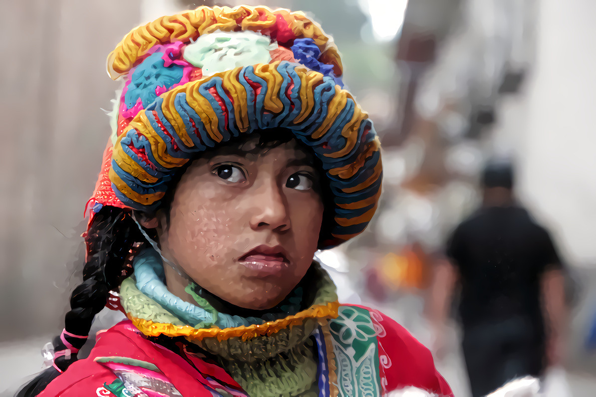 Young Girl of Peru