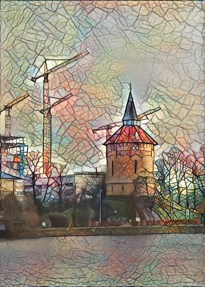 [web of life] :: way of the crane :: Old water tower #pildammsparken #malmö (old and new)