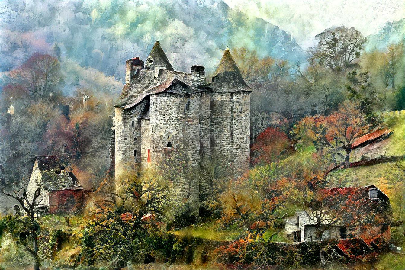 Senezergues Chateau France