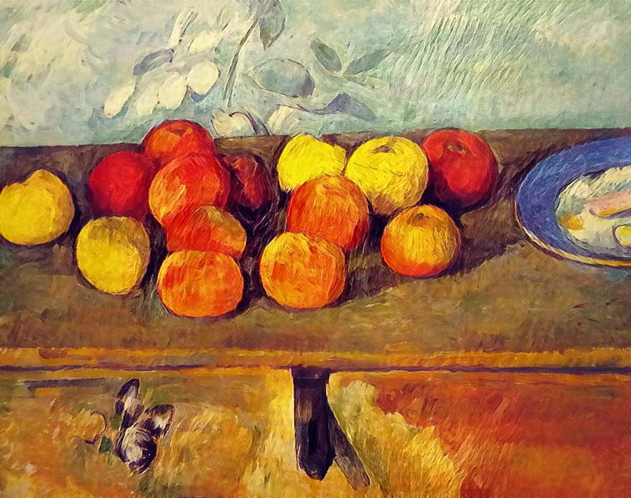 Still life with Apples