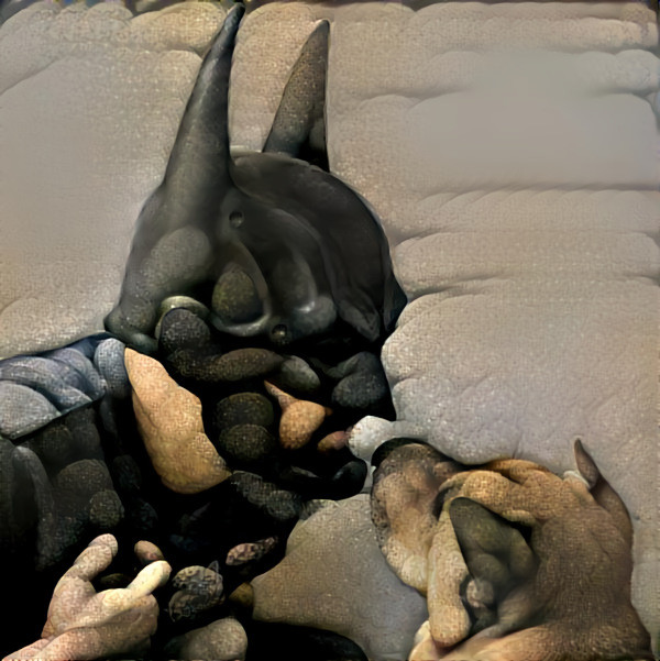 Bearded Batman and his dog