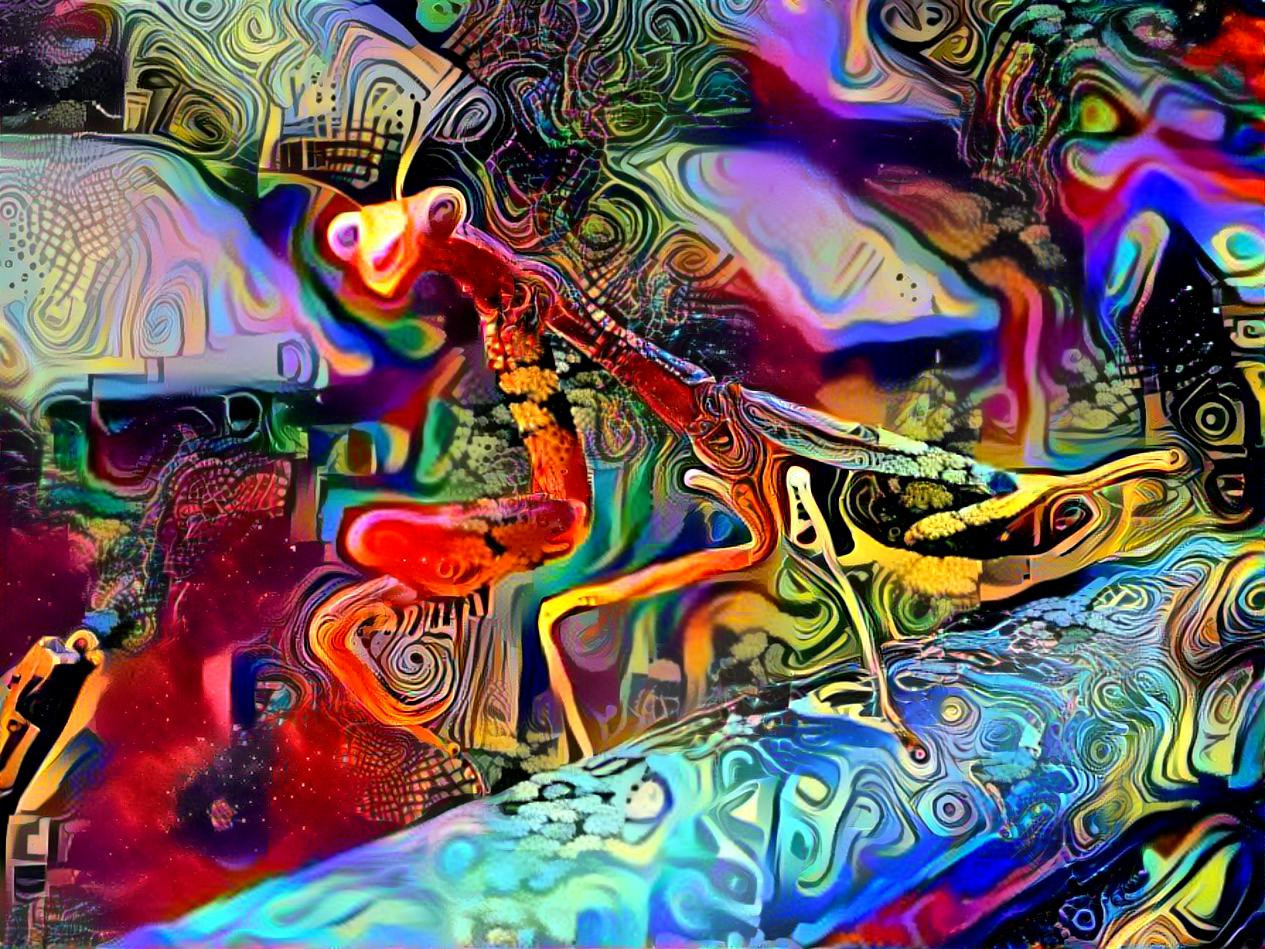 Tripping Mantis 