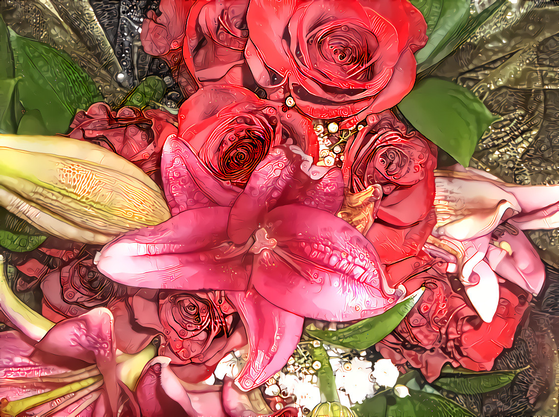 Roses & Asiatic Lilies #2