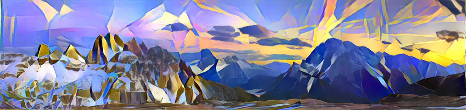 Geometric Mountains