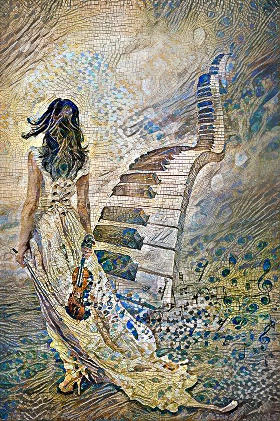 Piano Mosaic