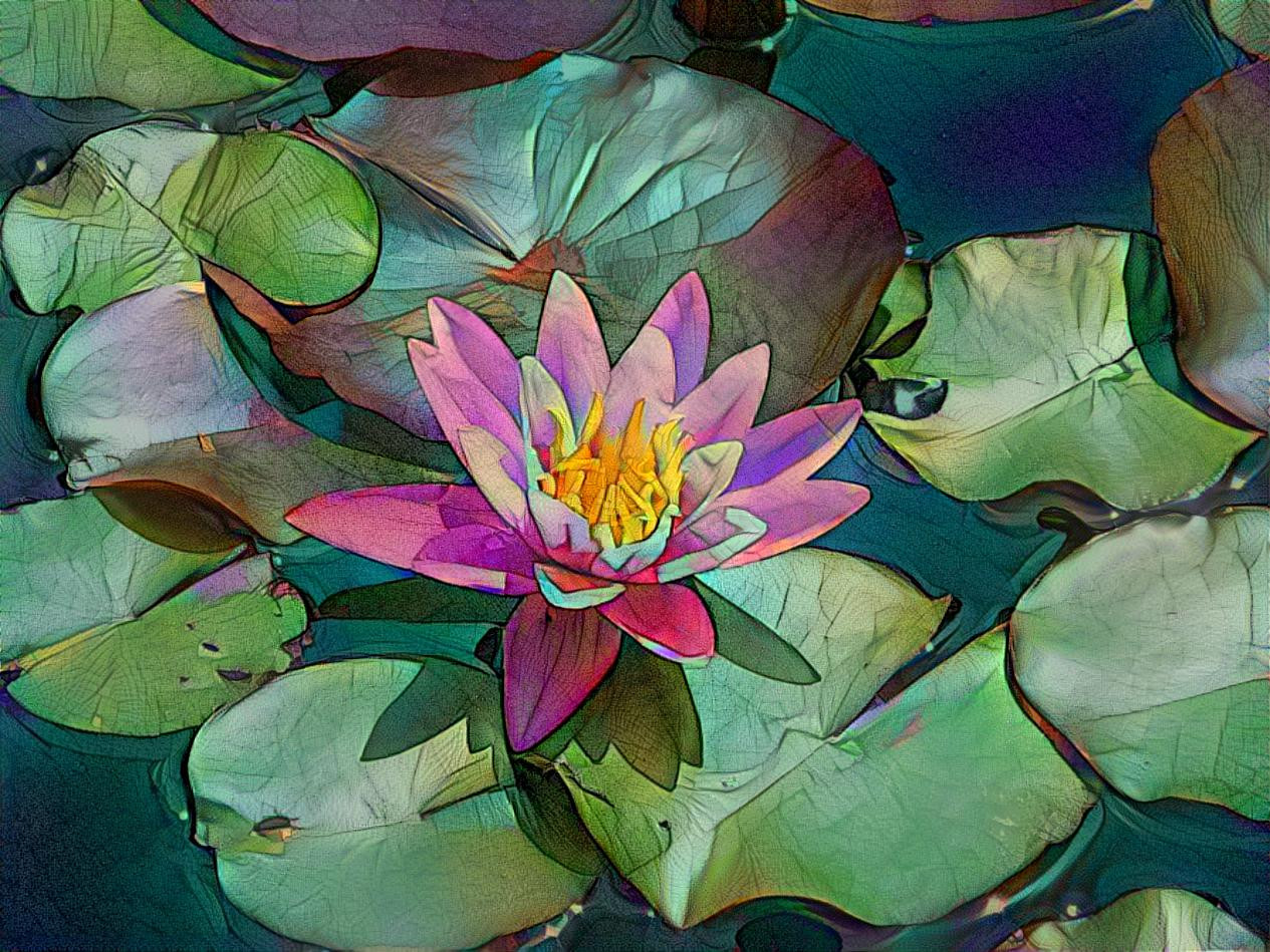 One Water Lily