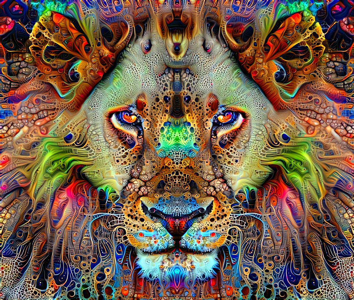 Psychedelic Cat