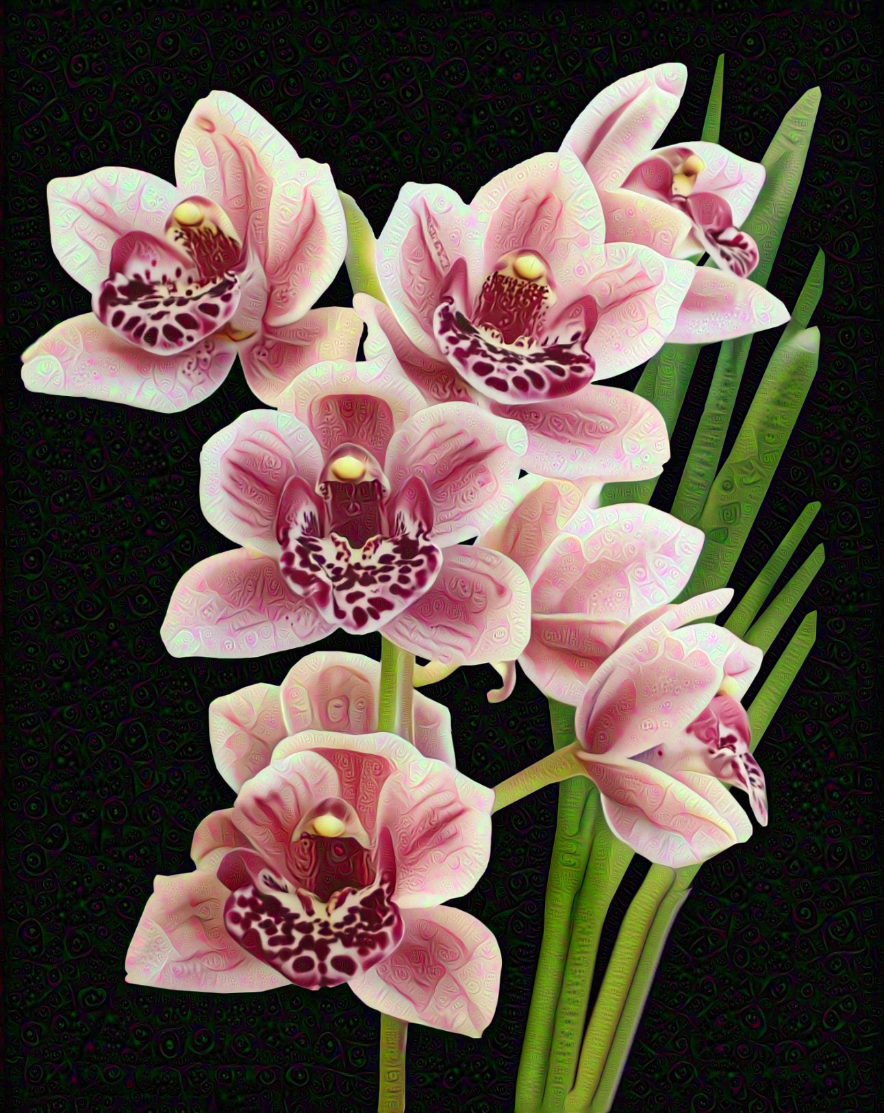 Pink Orchids