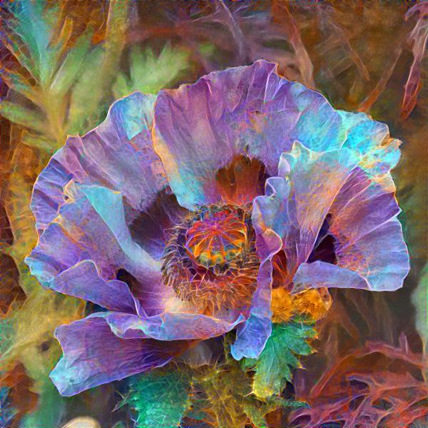 Oriental Poppy Purples