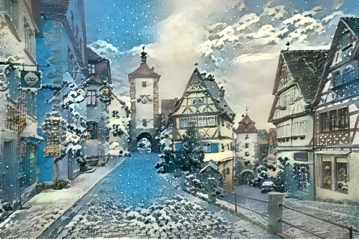 Fairy tale snowfall